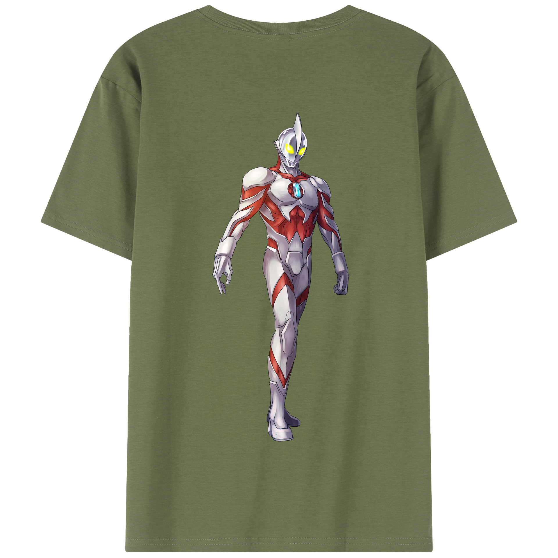 （画像用） ウルトラマン Ultraman 綿100％半袖Tシャツ（背面プリント）